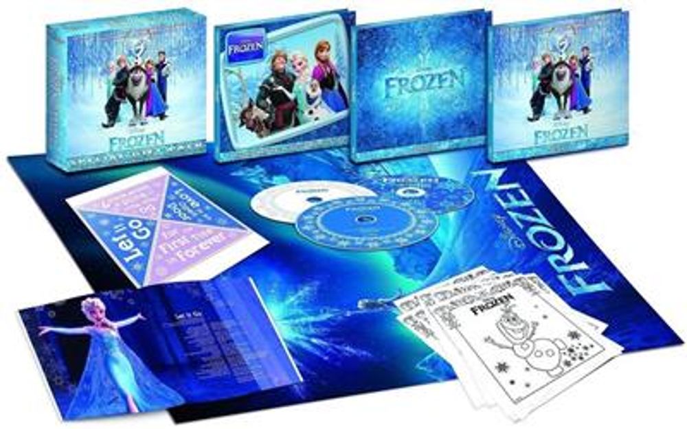 Disney Frozen - (3CD) Special Gift Pack m/ Poster & Stickers