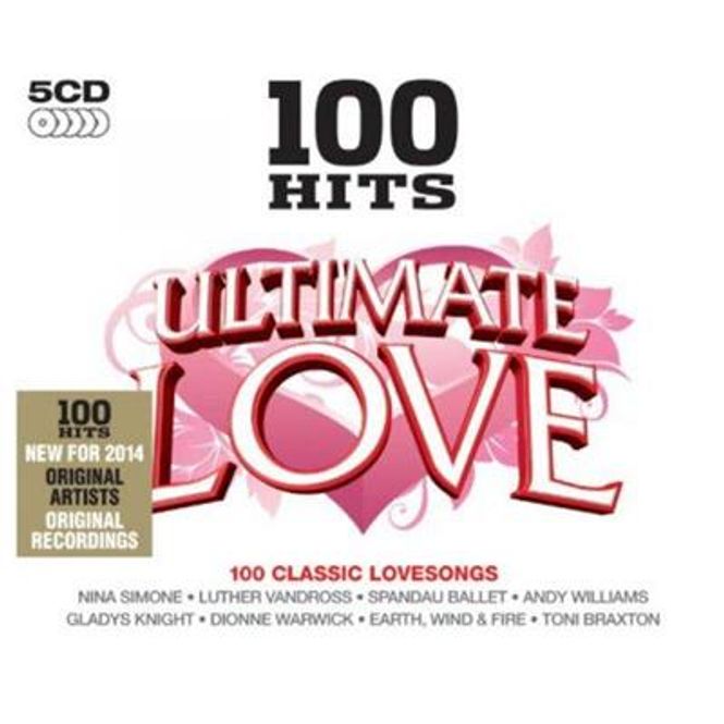 Hovedbilde 100 Hits Ultimate Love (5CD)