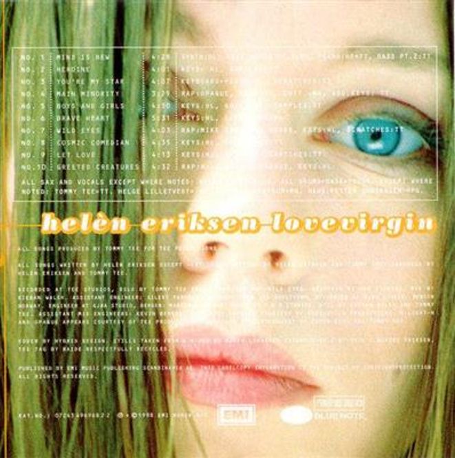Hovedbilde Helen Eriksen - Lovevirgin (CD)