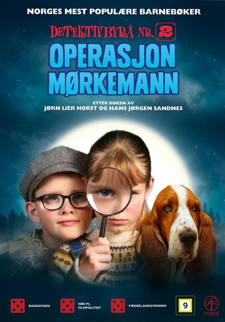 Hovedbilde Detektivbyrå nr. 2: Operasjon Mørkemann (DVD)