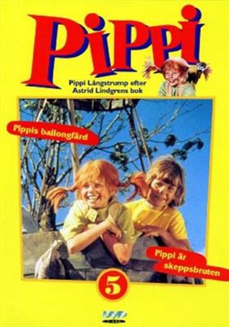Hovedbilde Pippi Langstrømpe 5 (DVD)