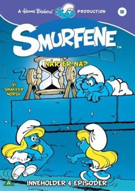 Hovedbilde Smurfene 18 - Når Er Nå? (DVD)