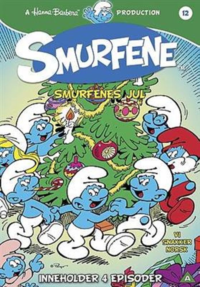 Smurfene 12 - Smurfenes Jul (DVD)