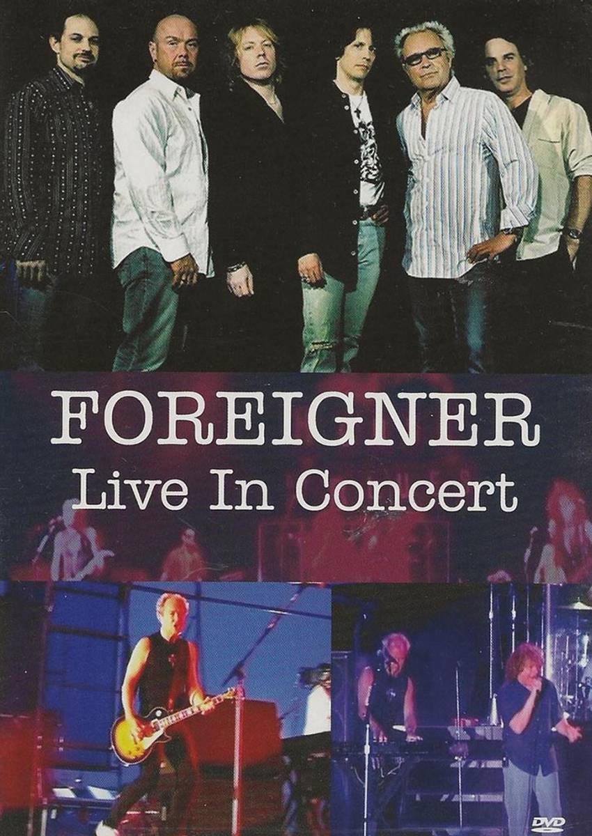 Foreigner Live In Concert (DVD) Powermaxx.no