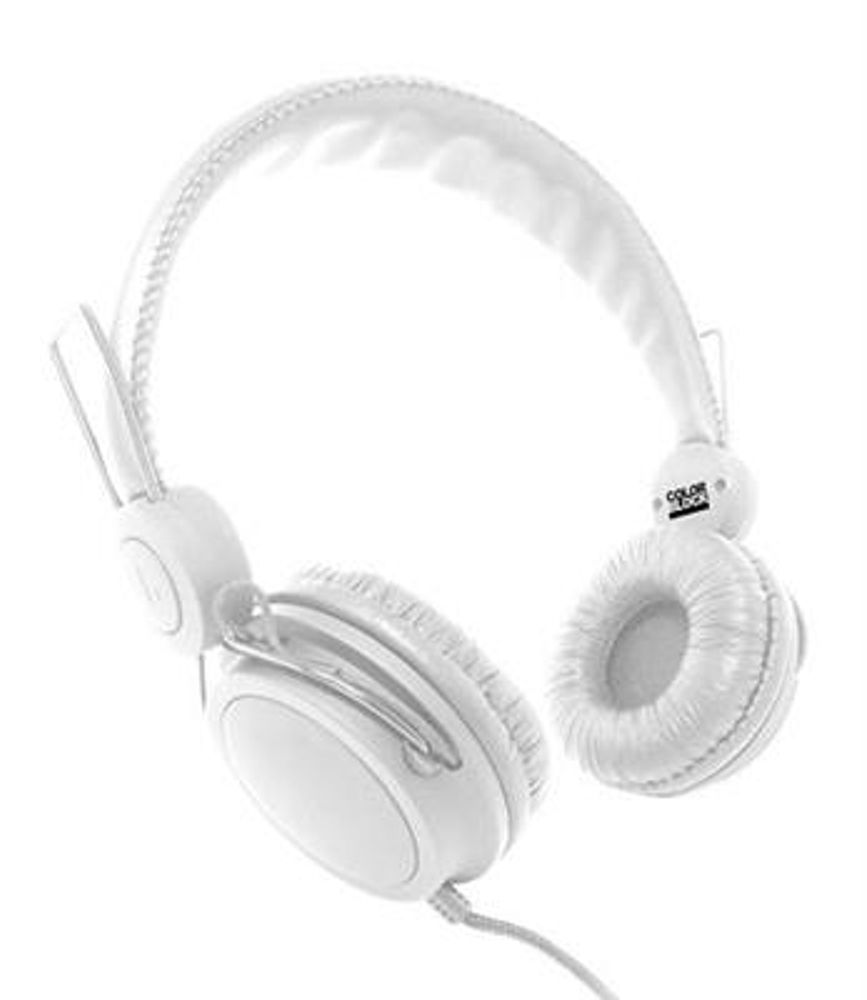 Color Block Delta Hands-Free Headset - Hvit