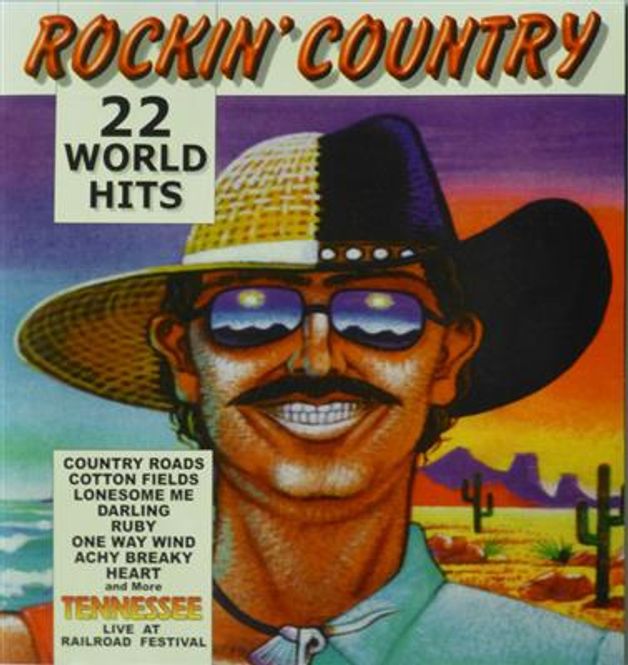 Hovedbilde Rockin Country 22 World Hits (CD) Diverse artister