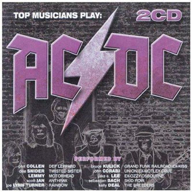 Hovedbilde Top Musicians Play AC/DC (2CD)