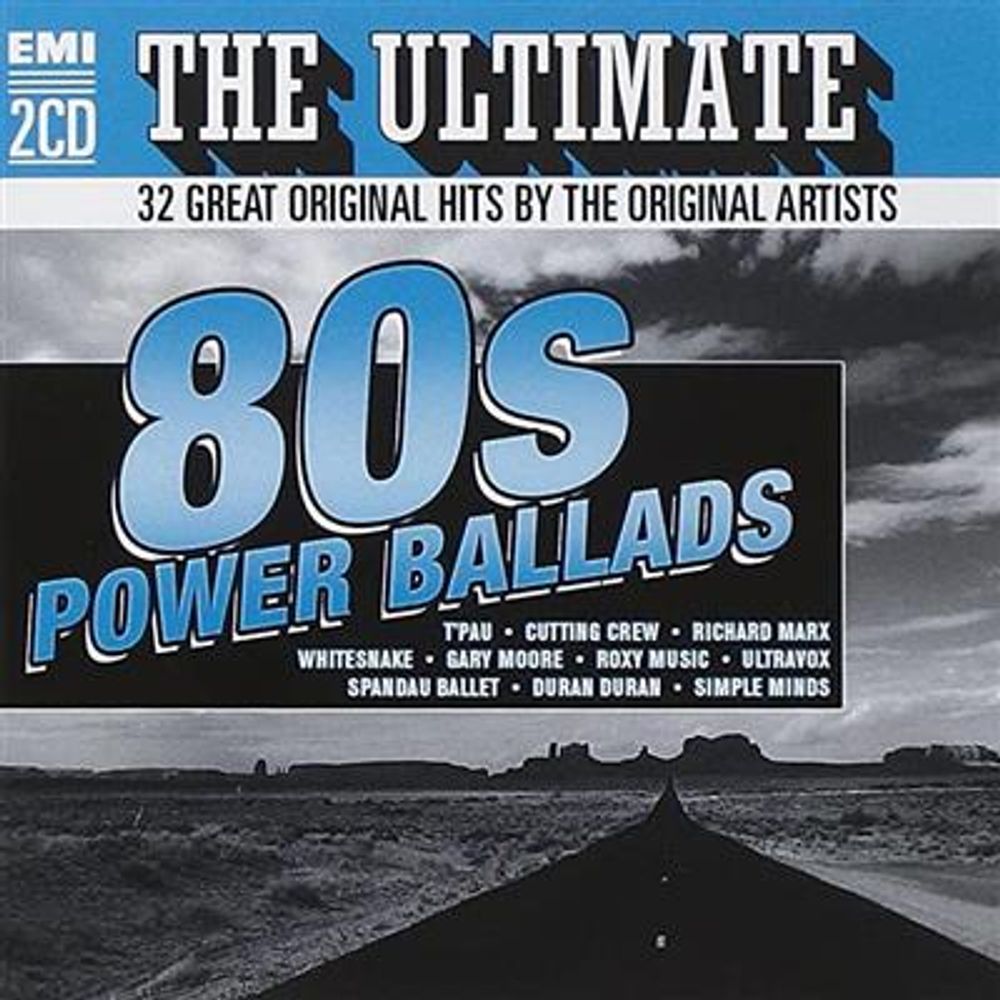 The Ultimate 80s Power Ballads (2CD) Diverse artister