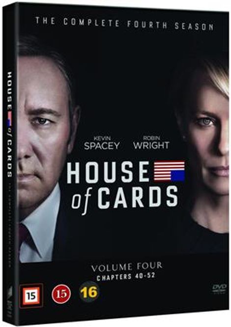 Hovedbilde House Of Cards - Sesong 4 (DVD)