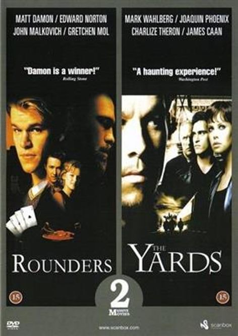 Hovedbilde Rounders / The Yards (DVD) 2 filmer i En