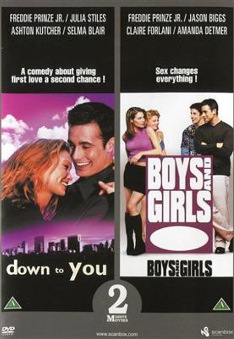 Hovedbilde Down To You / Boys And Girls (DVD) 2 filmer i En