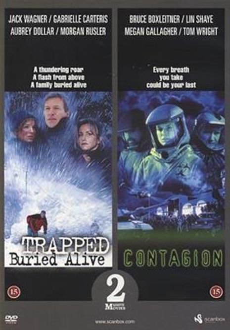 Hovedbilde Trapped: Buried Alive / Contagion (DVD) 2 filmer i En