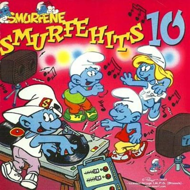 Hovedbilde Smurfene - Smurfehits 10 (CD)