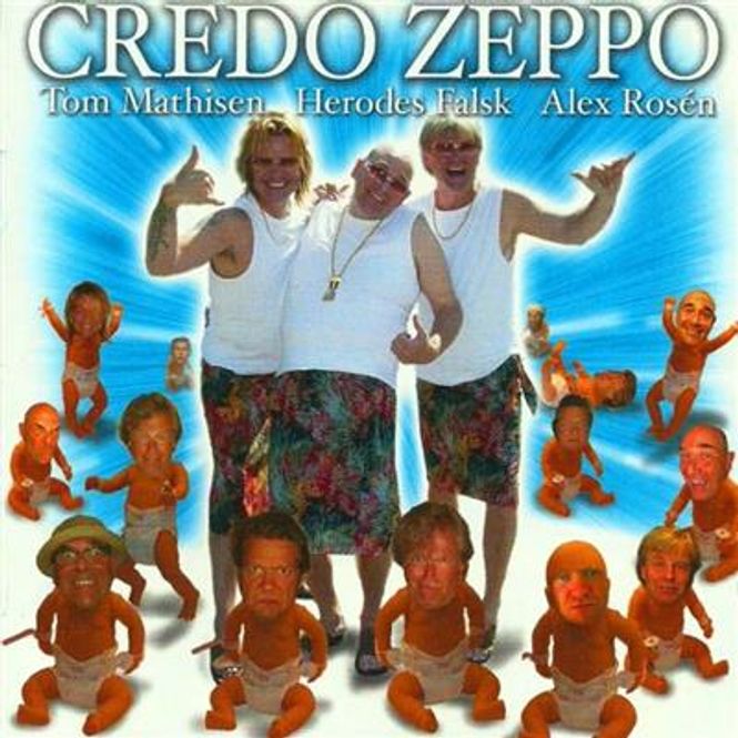 Hovedbilde Credo Zeppo - Credo Zeppo - Falsk,Mathisen,Rosen (CD)