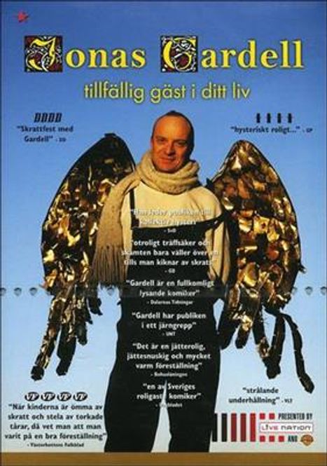 Hovedbilde Jonas Gardell - Tillfällig Gäst I Ditt Liv