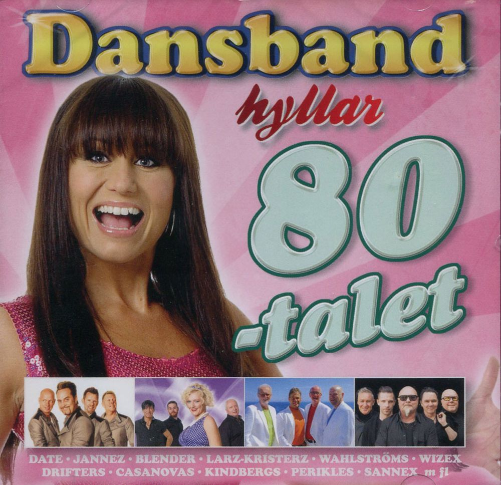 Dansband hyllar 80-talet (CD) Diverse artister