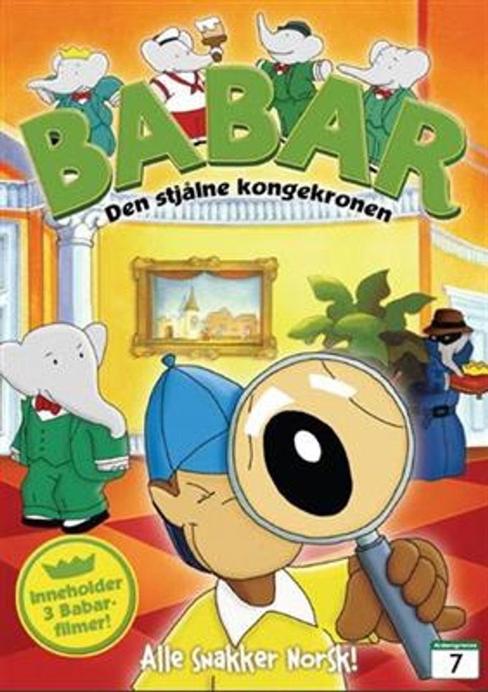 Babar 4 - Den Stjålne Kongekronen (DVD)