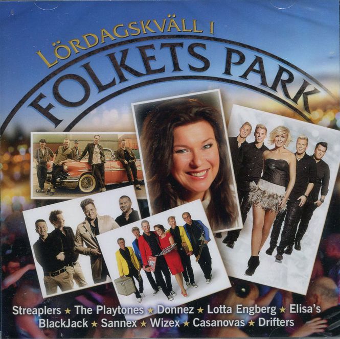 Hovedbilde Lördagskväll I Folkets Park - Diverse Artister (CD)