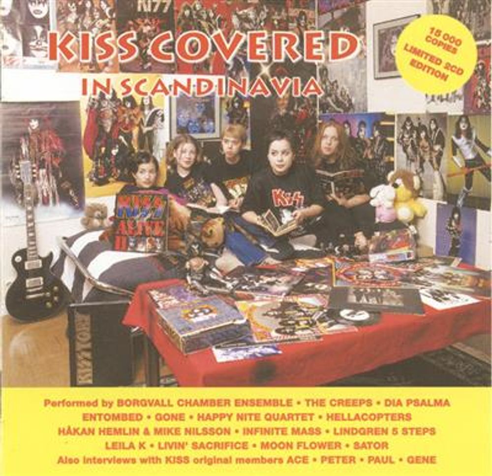Kiss - Covered In Scandinavia Limited Edit. (2CD) - Diverse Artister