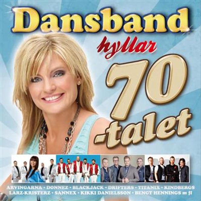 Hovedbilde Dansband hyllar 70-talet - Diverse Artister (CD)
