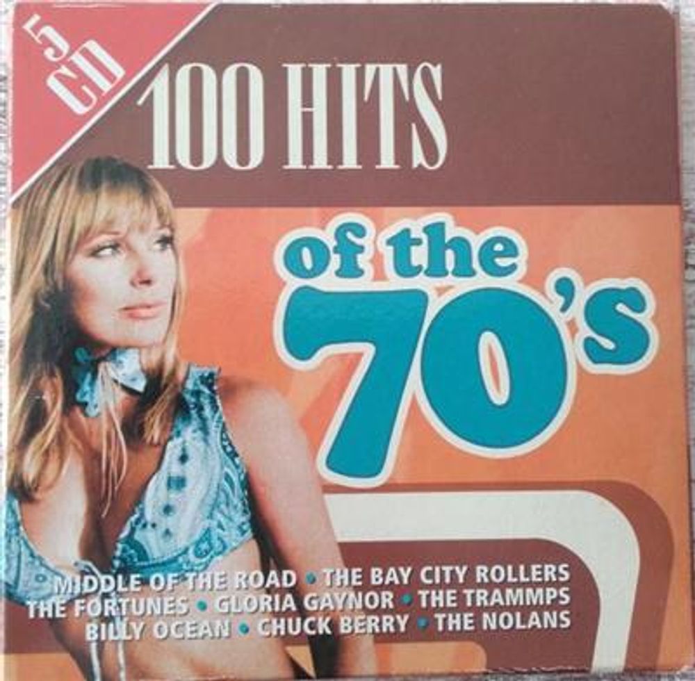 100 Hits of the 70`s (5CD) Diverse artister