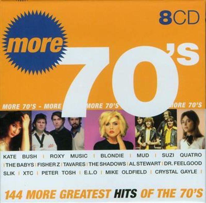 Hovedbilde More 70`s (8CD) Diverse Artister