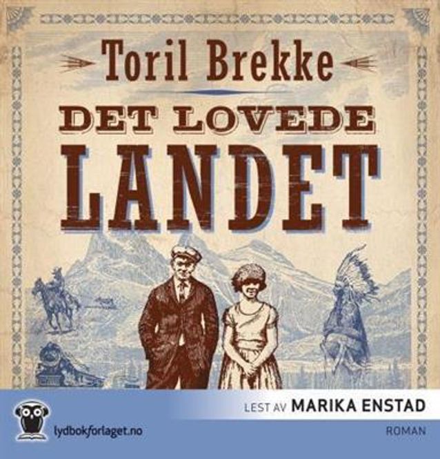 Hovedbilde Det Lovede Landet (Toril Brekke) (Lydbok-CD)