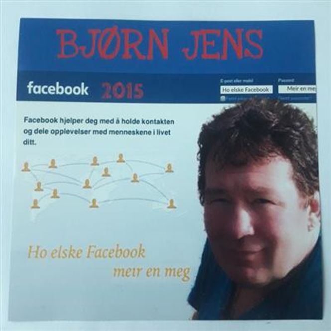 Hovedbilde Bjørn Jens - Ho Elske Facebook Meir Enn Meg (CD)