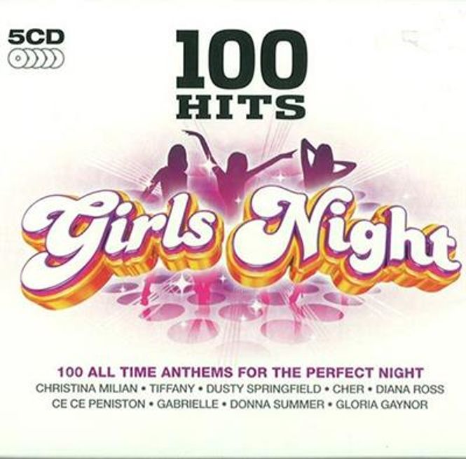 Hovedbilde 100 Hits - Girls Night (5CD) Diverse artister