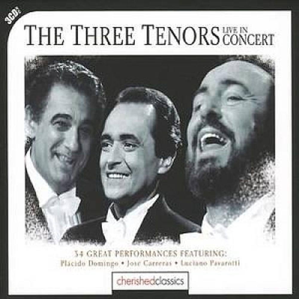 The Three Tenors - Live in Concert (3CD)