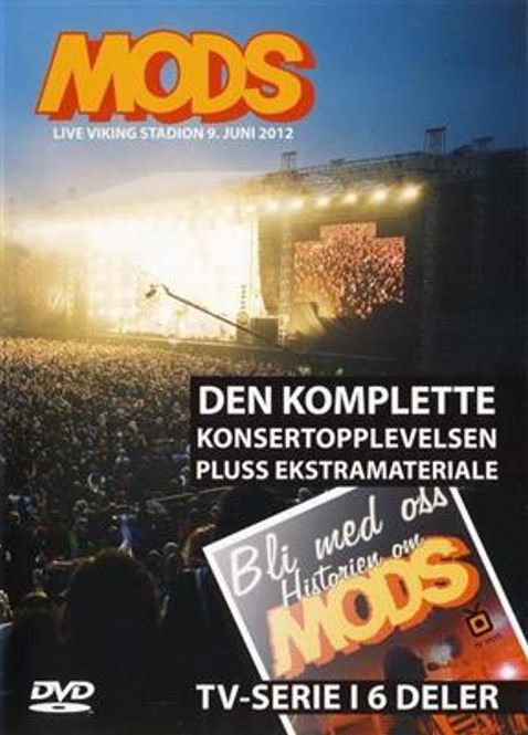 Hovedbilde Mods - Live Viking Stadion 9. Juni 2012 (DVD)