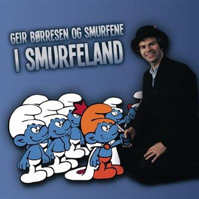 Hovedbilde Geir Børresen Og Smurfene - I Smurfeland (CD)