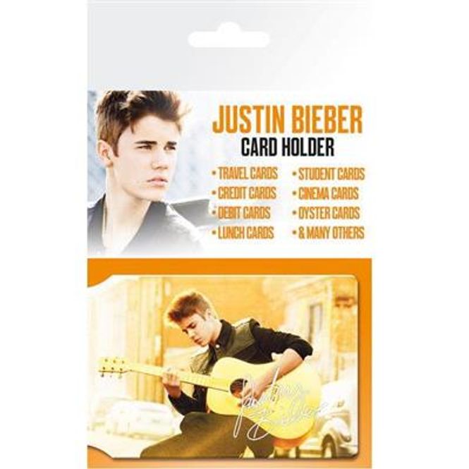 Hovedbilde Kortholder - Justin Bieber