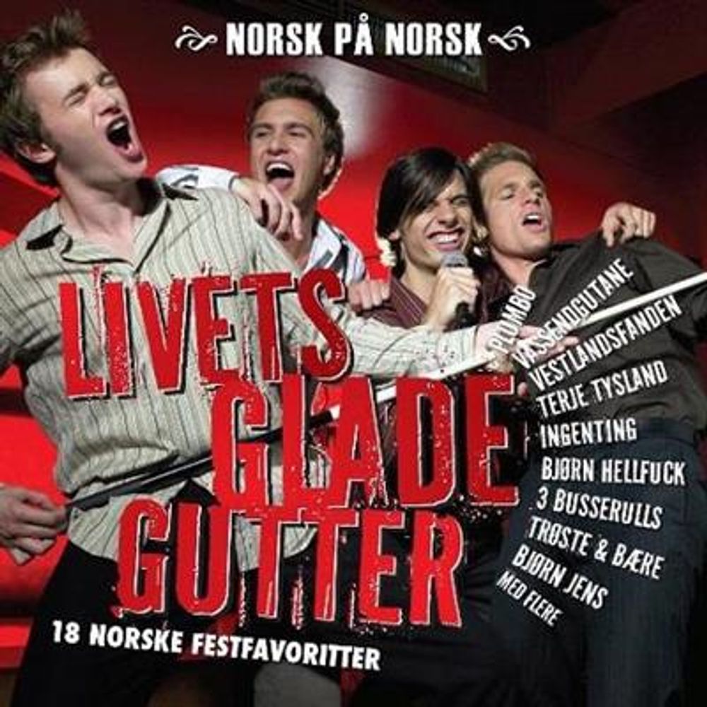 Livets Glade Gutter - 18 Norske Festfavoritter (CD) Diverse Norske Artister