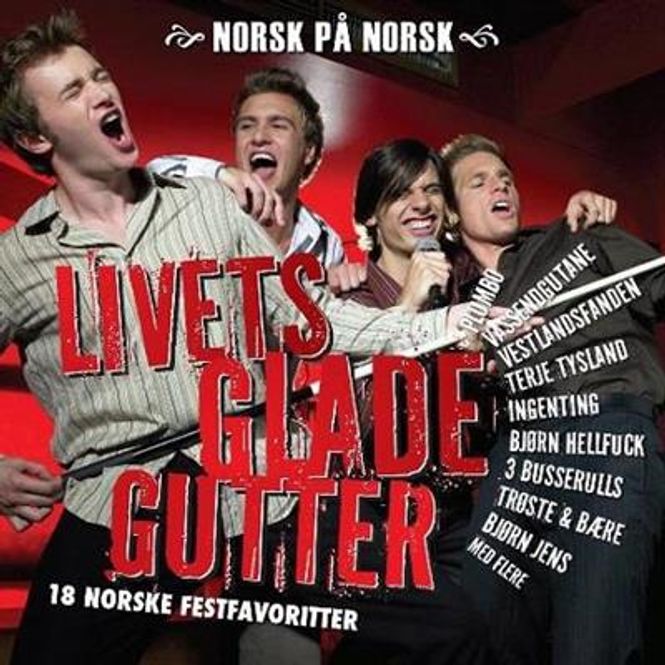 Hovedbilde Livets Glade Gutter - 18 Norske Festfavoritter (CD) Diverse ...