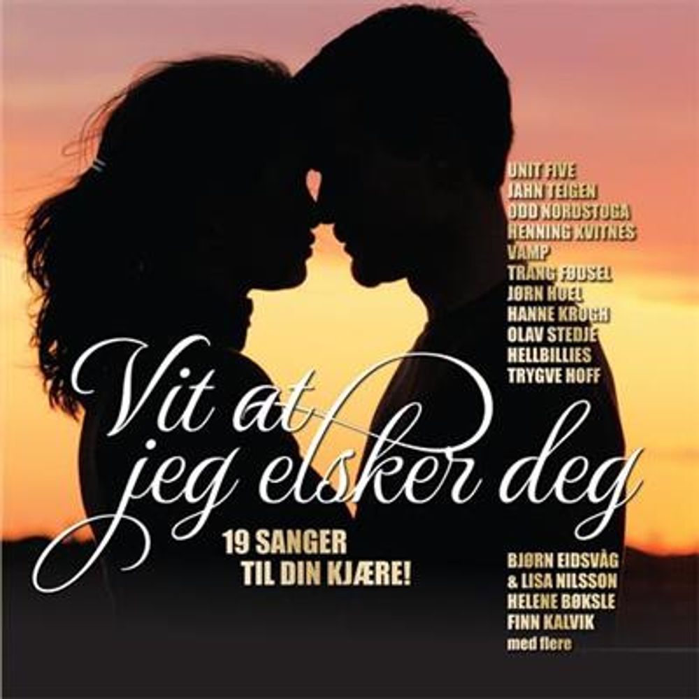 Vit At Jeg Elsker Deg (CD) Diverse artister