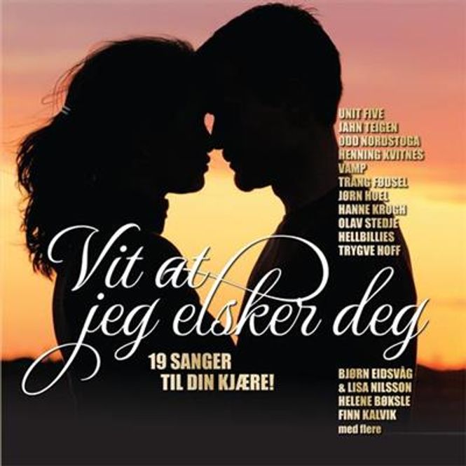 Hovedbilde Vit At Jeg Elsker Deg (CD) Diverse artister
