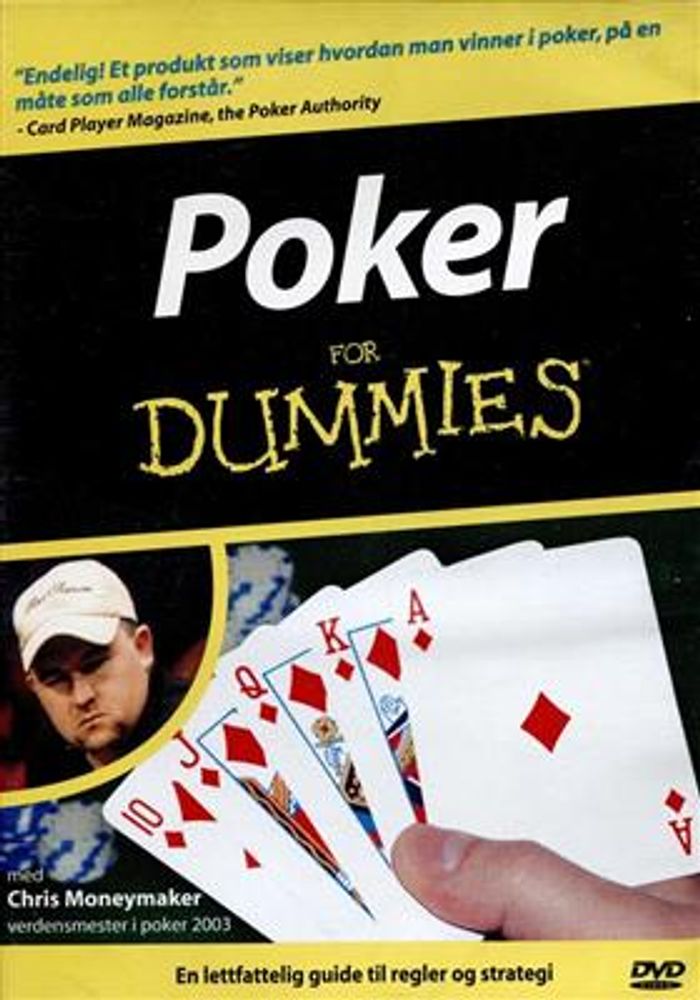 Poker For Dummies (DVD)