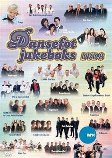 Hovedbilde Dansefot Jukeboks vol.8 (DVD)