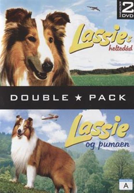 Hovedbilde Lassie's Heltedåd / Lassie og Pumaen (DVD) 2 filmer i En