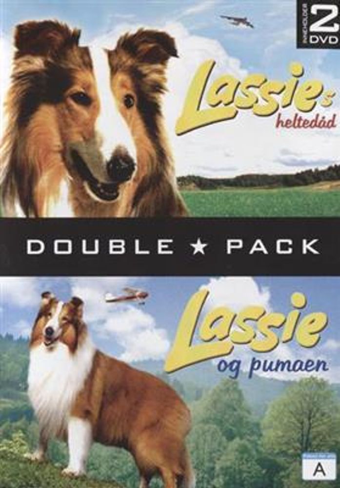 Lassie's Heltedåd / Lassie og Pumaen (DVD) 2 filmer i En