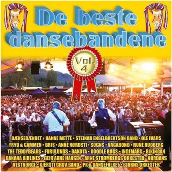 Hovedbilde De Beste Dansebandene Vol. 4 (2CD)