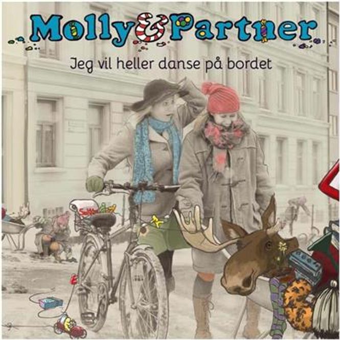 Hovedbilde Molly & Partner - Jeg vil heller danse på bordet (CD)