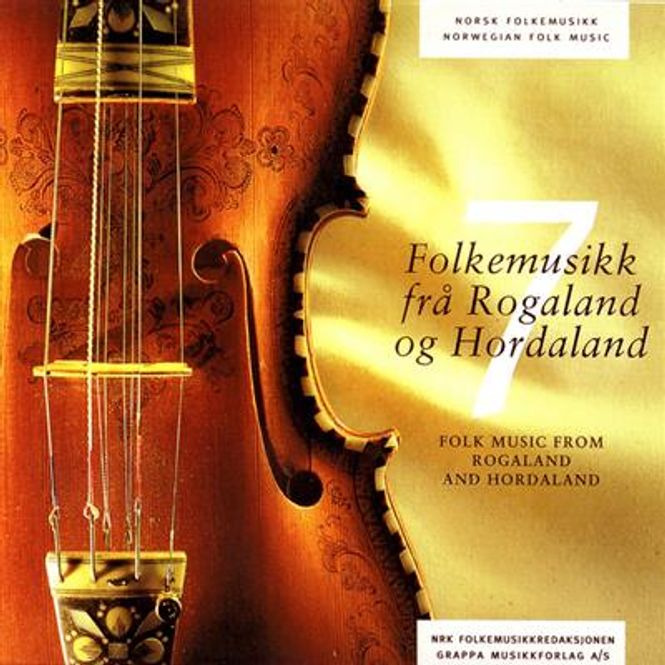 Hovedbilde Folkemusikk Frå Rogaland Og Hordaland (CD)
