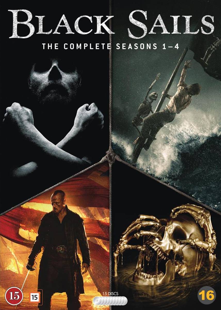 Black Sails - Den Komplette Serien (DVD) - Powermaxx.no