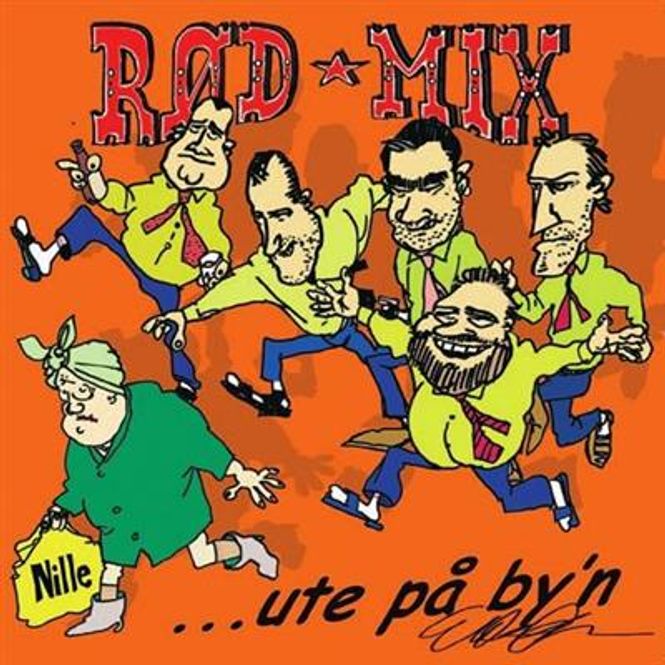 Hovedbilde Rød Mix - Ute På By'n (CD)