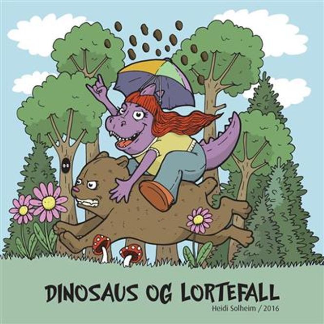 Hovedbilde Heidi Solheim - Dinosaus & Lortefall (CD)
