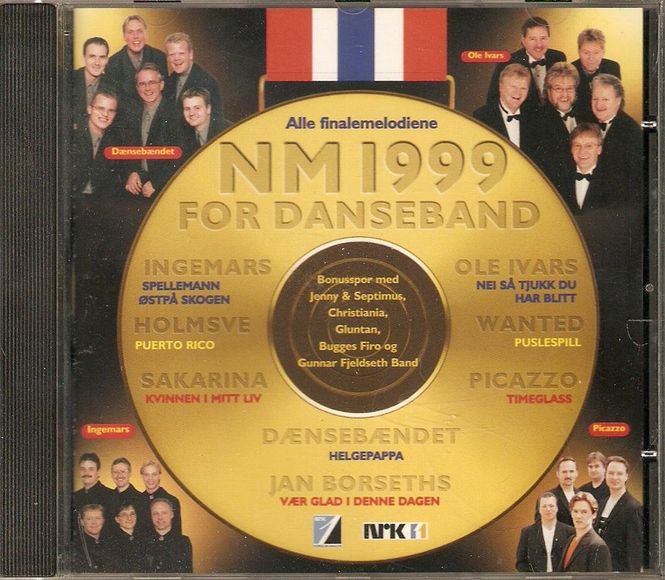 Hovedbilde NM 1999 For Danseband (CD) Diverse Artister