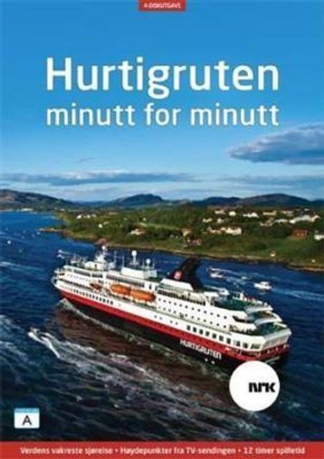 Hovedbilde Hurtigruten Minutt For Minutt (DVD)