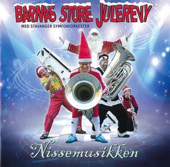Hovedbilde Barnas Store Julerevy - Nissemusikken (CD)